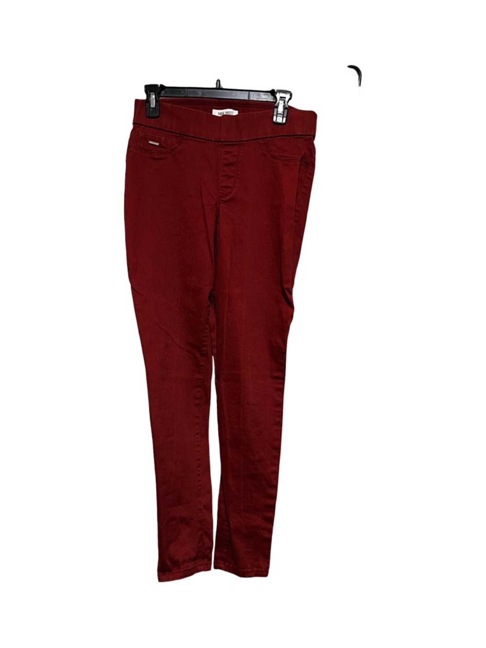 Nine West Deep Red Skinny Pants